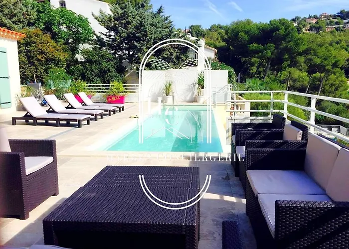 Mont Des Oiseaux Piscine Chauffee Clim Vue By Hc וילה *