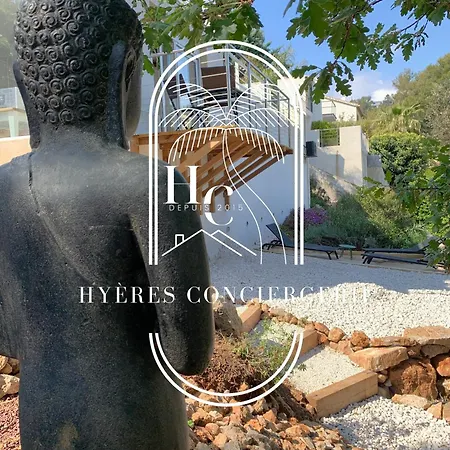 Villa Mont Des Oiseaux Piscine Chauffee Clim Vue By Hc Hyères