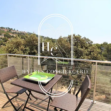 Mont Des Oiseaux Piscine Chauffee Clim Vue By Hc Villa Hyères