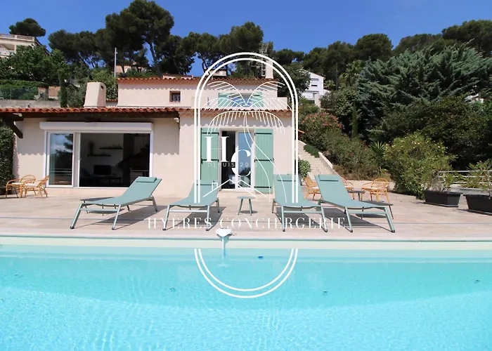 Mont Des Oiseaux Piscine Chauffee Clim Vue By Hc Hyères